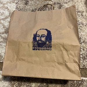 Bag from Shakespeare and Company Bookstore in Paris.